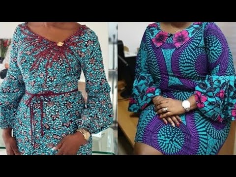 🆕Modèles de robes africain / Modèles de robes en pagne , 2024 Ankara styles,  Ankara wax print style