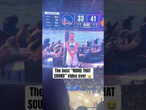 Steph and GP2 trying to make seal noises 😂🦭 (via caleb.ronning/TT)