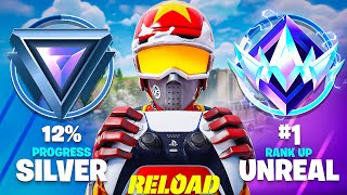Silver to Unreal Controller Speedrun (Fortnite Ranked Reload)