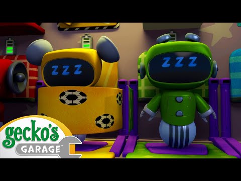 Baby Truck Sleepover | Gecko's Garage | Moonbug Kids - Play and Learn