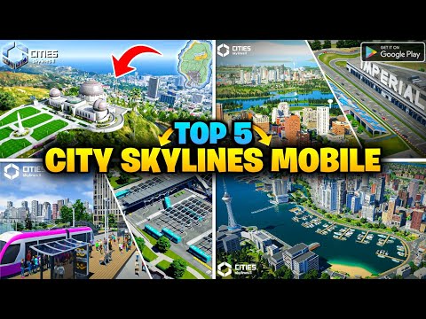 Top 5 Android Games Like City Skylines 2 l City Skylines 2 Gameplay