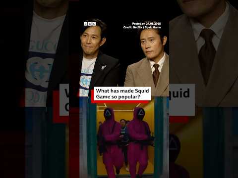 The final series of Squid Game comes out this week. #SquidGames #Netflix #BBCNews