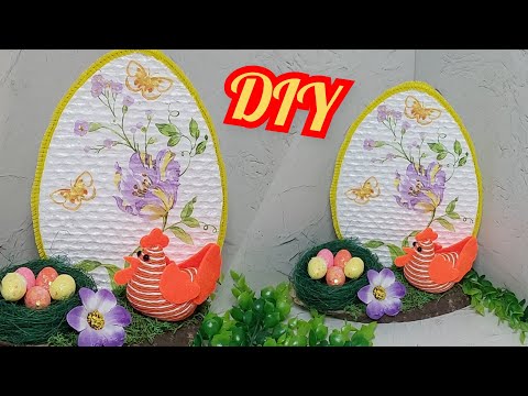 🐥ПАСХАЛЬНЫЕ ПОДЕЛКИ🐥своими руками🌺ПАСХАЛЬНОЕ ЯЙЦО🌺ИДЕИ на ПАСХУ.Пасхальный декор.Diy crafts.