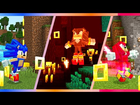 Sonic Cast OFFICIALLY in Minecraft Worlds (2025 DLC)