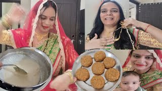 सासु माँ से ले लिए अपने गहने आज पहना गोल्ड और शादी की साड़ी तीज में पहली बार 🥰तीज स्पेशल कैसा लगा🥰