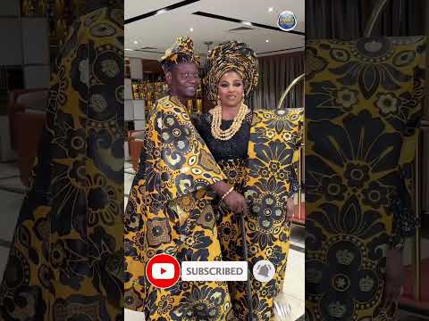 Watch Mide Martins & her husband, Afeez Owo glammed up for their movie premiere #LajeLaje #shorts