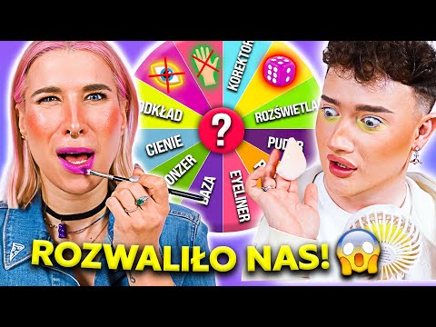 ♦ KOŁO FORTUNY DECYDUJE O NASZYM MAKIJAŻU! 😱♦ Walevsky i Agnieszka Grzelak Beauty