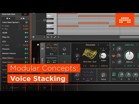 Modular Concepts: Voice Stacking [Bitwig Studio]