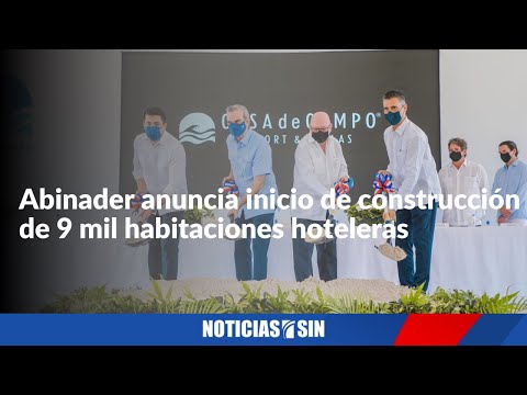 Abinader anuncia inicio de construcción de 9 mil habitaciones hoteleras