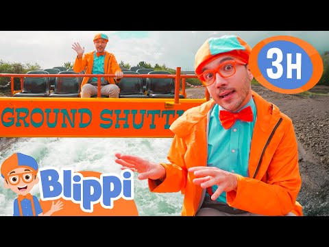 Blippi’s Digger Rollercoaster! |  Blippi and Meekah Best Friend Adventures | Educational Videos