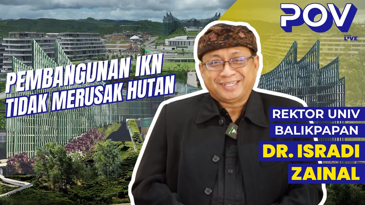 #POV merupakan program terbaru dari Kaltim Live! yang menceritakan sudut pandang dari para pakar atau praktisi terhadap suatu isu yang saat ini sedang terjadi.

Di #POV episode ini, Kaltim Live! mewawancara Rektor Universitas Balikpapan, Dr., Isradi Zainal mengenai dampak Ibu Kota Nusantara (IKN) terhadap Kalimantan Timur. 

Isradi menjelaskan, pembangunan IKN tidak sekadar membangun sebuah kota. Tapi juga peradaban baru bagi bangsa Indonesia.
=====================================================

Tonton POV Ep! 2 https://youtu.be/VRlu65UmiYQ

=====================================================
Follow media sosial Kaltim Live!
Instagram https://www.instagram.com/kaltim.live/
Tiktok https://www.tiktok.com/@kaltimlive

=====================================================