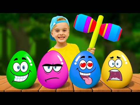 Surprise Eggs Kids Songs | Vlad & Niki | Nursery Rhymes