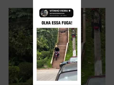 FUGA DA ROCAM #explore #viral #moto #policia