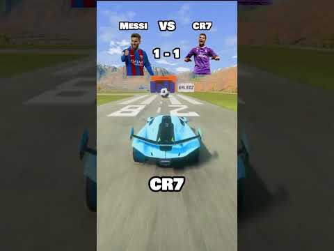 Lionel Messi 🆚 Cristiano Ronaldo ! ⚽️🚗