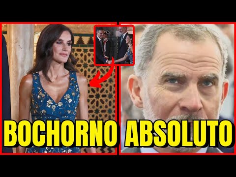 BOCHORNO ABSOLUTO en Sevilla Letizia Ortiz con Pedro Sánchez y Begoña Gómez