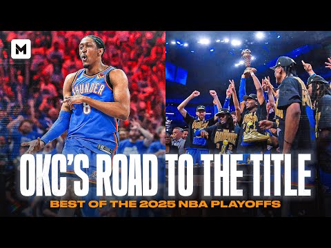 Best Highlights & Moments from the OKC Thunder’s 2025 Title Run ⚡🏆