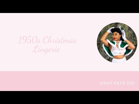Vintage Inspired 1950s Lingerie by What Katie Did