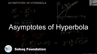 Asymptotes of Hyperbola