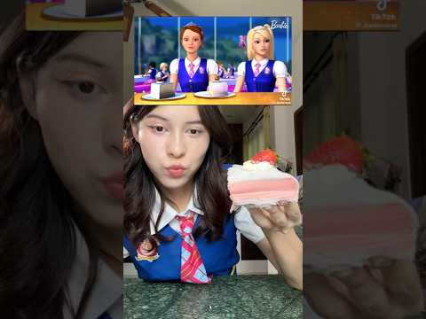 ทำชีสเค้กตามบาร์บี้โรงเรียนสอนเจ้าหญิงกันพอเหมือนมั้ยย 👸🏼🩷🥹