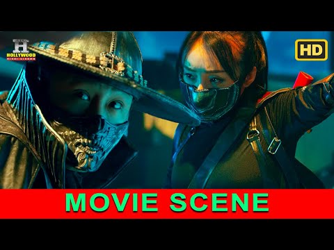 एक कप केलिये इतना फाइटिंग - Chinese Action Movie Scene Dubbed in Hindi | Willie Ying | Shen Qi