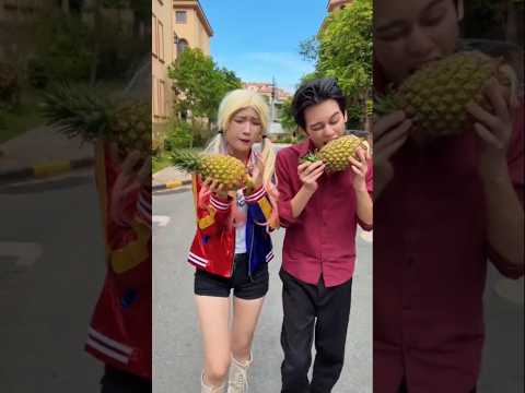 ~Joker meets his father while eating pineapple🐸