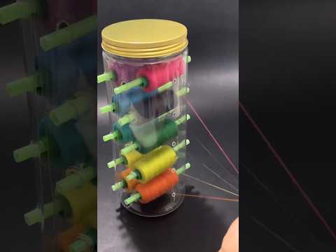 ⛔️How to make a tube to hold sewing thread rolls neatly and conveniently