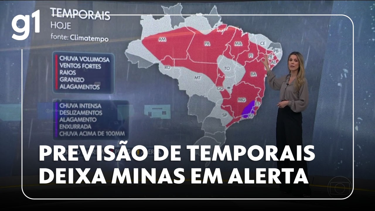 JH: Previsão de novos temporais deixa em alerta toda a Zona da Mata de Minas Gerais