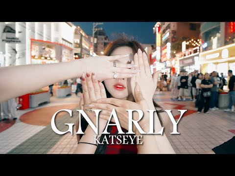 [4X4] KATSEYE (캣츠아이) - Gnarly 안무 댄스커버 DANCE COVER [KPOP IN PUBLIC] 홍대 레드로드