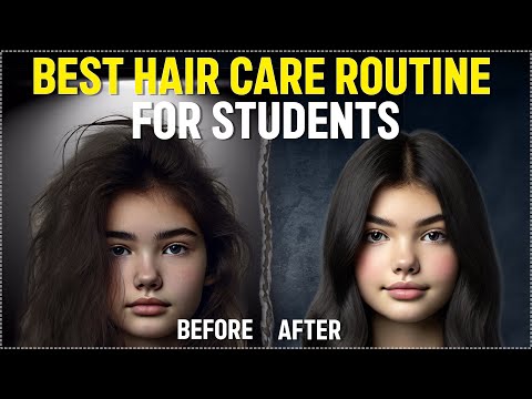 AFFORDABLE Hair Care Routine for  Students|  Hair Hacks that Every Student Must know