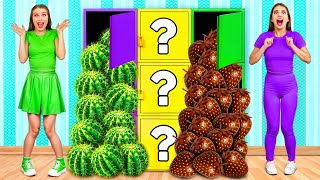 Desafío de Caja Misteriosa de Colores | Desafío Loco por TeenTeam Challenge