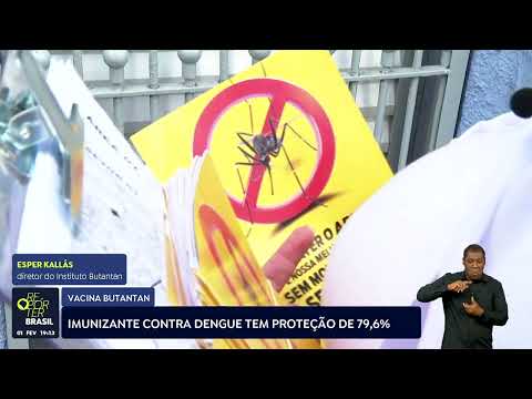 Vacina contra a dengue tem proteção de 79,6%
