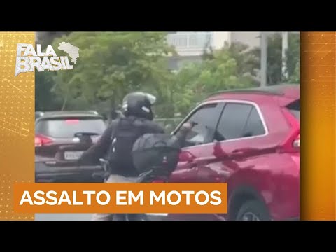 Bandidos usam motos em série de assaltos registrados em São Paulo