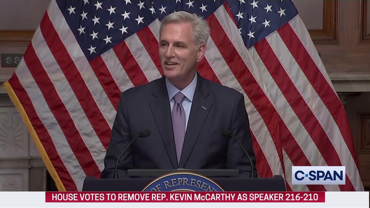 Former Speaker Kevin McCarthy “I Will Not Run for Speaker Again”