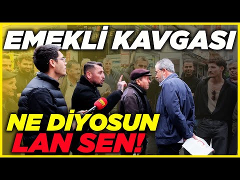 NE DİYOSUN LAN SEN! EMEKLİ ZAMMI SOKAĞI KARIŞTIRDI | Sokak Röportajları