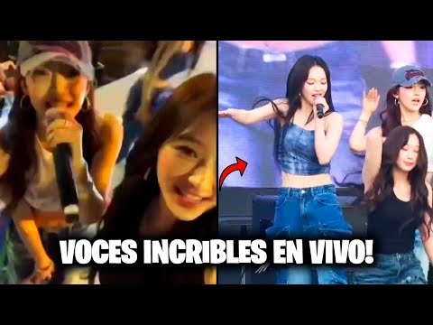 AESPA SE VUELVE VIRAL POR SUS INCRIBLES VOCES EN VIVO DURANTE UN FESTIVAL DE MUSICA