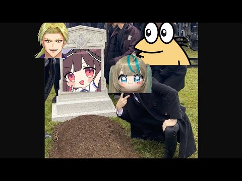【手描きアニメ】葬式をしたVTuberが復活するまで　Until the VTuber who held a funeral makes a comeback