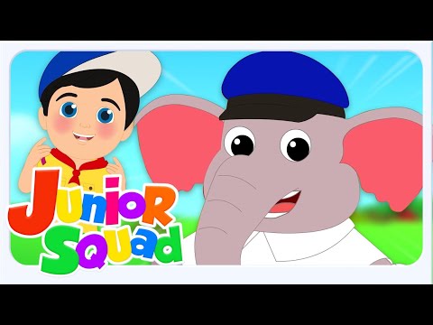 Hathi Raja, हाथी राजा कहाँ चले, Chuk Chuk Rail Gadi + Best Junior Squad Hindi Rhymes for Kids