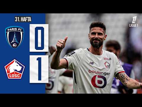 Paris FC (0-1) Lille | 31. Hafta MAÇ ÖZETİ | Ligue 1 McDonald's - 2025/26