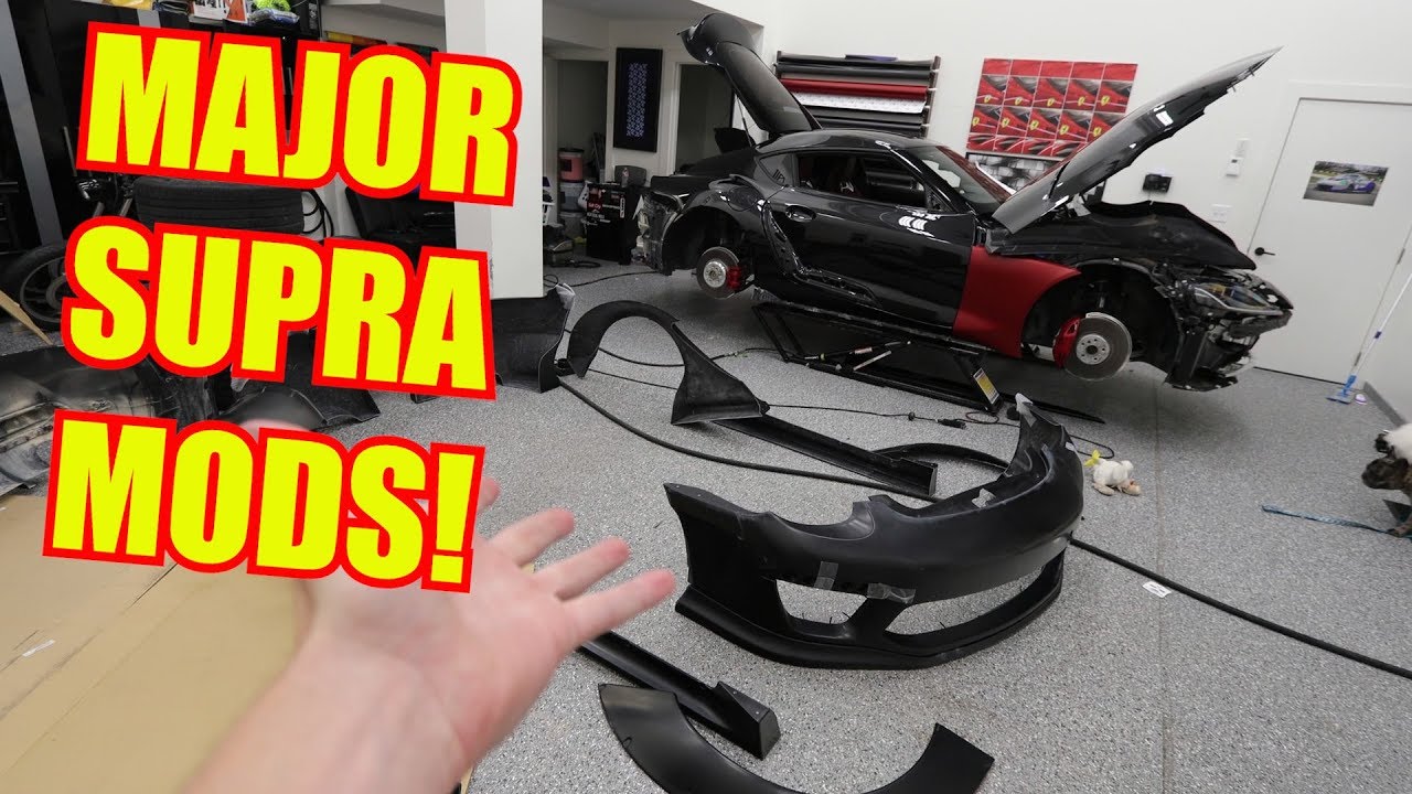My Toyota Supra BUILD OFFICIALLY BEGINS