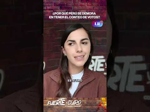 ¿POR QUÉ PERÚ SE DEMORA EN TENER EL CONTEO DE VOTOS? #shorts