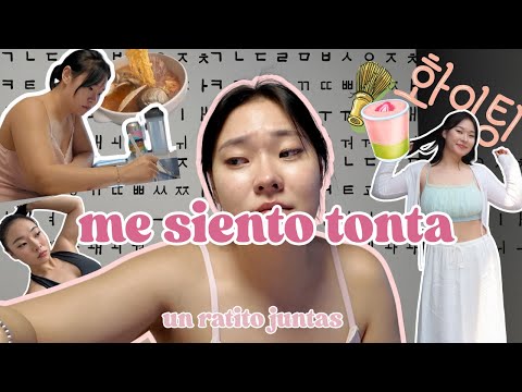 🌷 UN RATITO JUNTAS ep.4 | TENGO QUE STUDIAR EL COREANO 😭  MATCHA Y STORYTIME (CASI ME DESMAYO)
