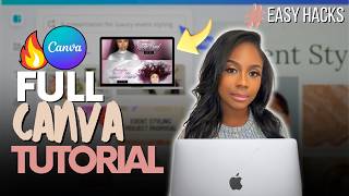 Master Canva in JUST ONE HOUR |  CANVA DESIGN TUTORIAL 2025 + Walkthrough