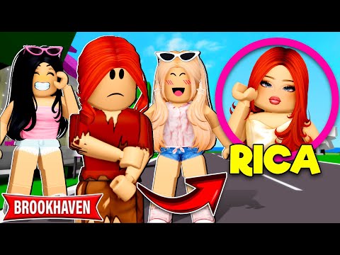 A MENINA HUMILHADA por ser POBRE ficou RICA | Historinhas Brookhaven Roblox