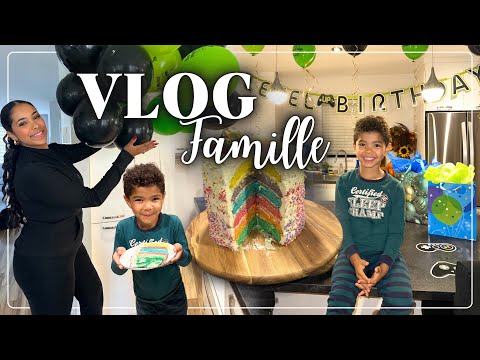 🎂3jours d’ANNIVERSAIRE pour Eyden ! VLOG un week end en famille avec nous ♥️