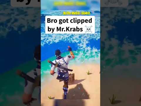 Mr.Krabs don't miss... #fortnitefunny