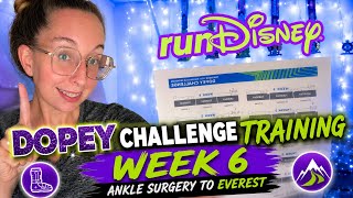 My Dopey Challenge Training Progress | Week 6 | Long Run Complete! 🏃‍♀️✨
