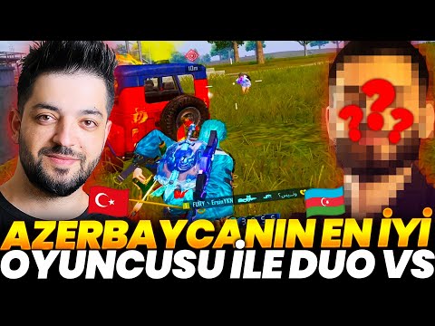 AZERBAYCAN IN EN İYİ OYUNCUSU İLE DUO SQUAD !! 2 AVRUPA BİRİNCİSİ EKİPLERE KARŞI - PUBG Mobile