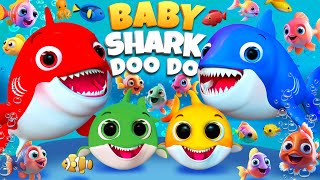 🎉 Baby Shark Party Time! 🦈🎈  Dance & Sing Along 🎶 Super Luca School Theater