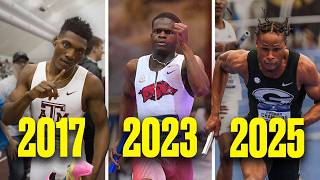 Every NCAA men's indoor 4x400m relay championship since 2017