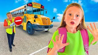 Nastya and friends school stories and yellow bus rules